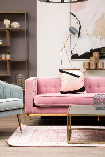 Astratto Natural Pink And Classic Wall Art