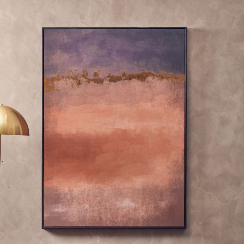 Astratto Pink and Purple Classic Wall Art