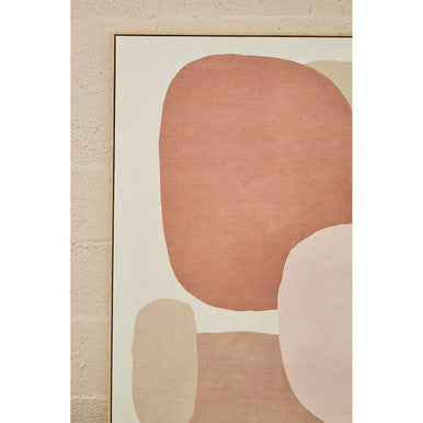 Astratto Canvas Natural Wall Art