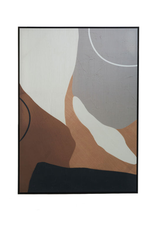 Astratto Neutral Abstract Canvas Wall Art
