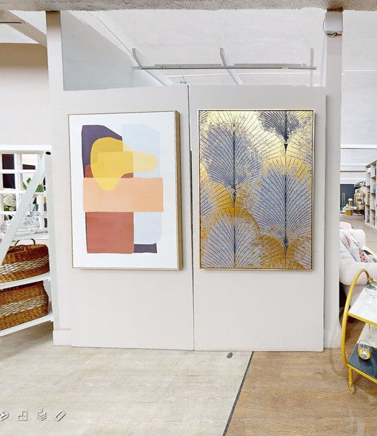 Astratto Multi Coloured Canvas Wall Art