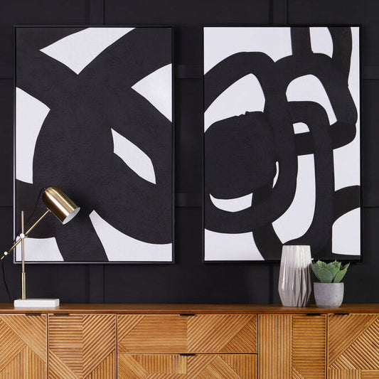 Astratto Set Of Two Abstract Wall Art