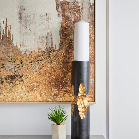 Astratto Abstract Gold Foil Wall Art