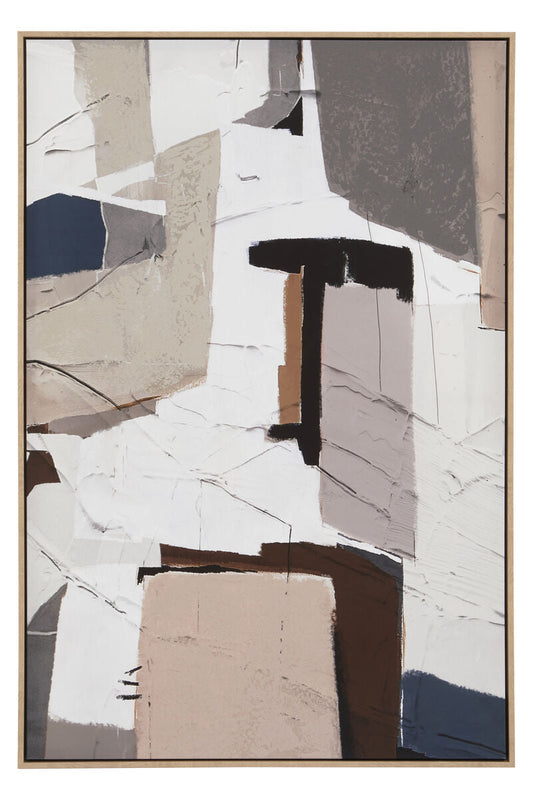 Astratto Multi Coloured Wall Art