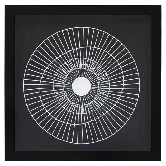 Modello Silver And Black Wall Art