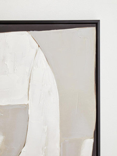 Astratto Monochrome Abstract Textured Wall Art