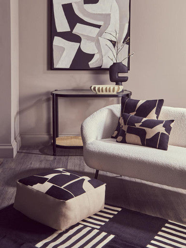Monochrome Abstract Textured Wall Art | Astratto