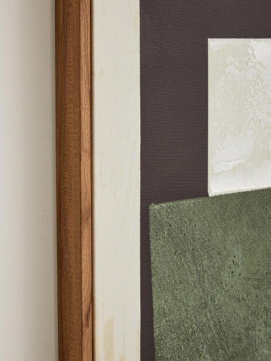 Astratto Green Textured Abstract Wall Art