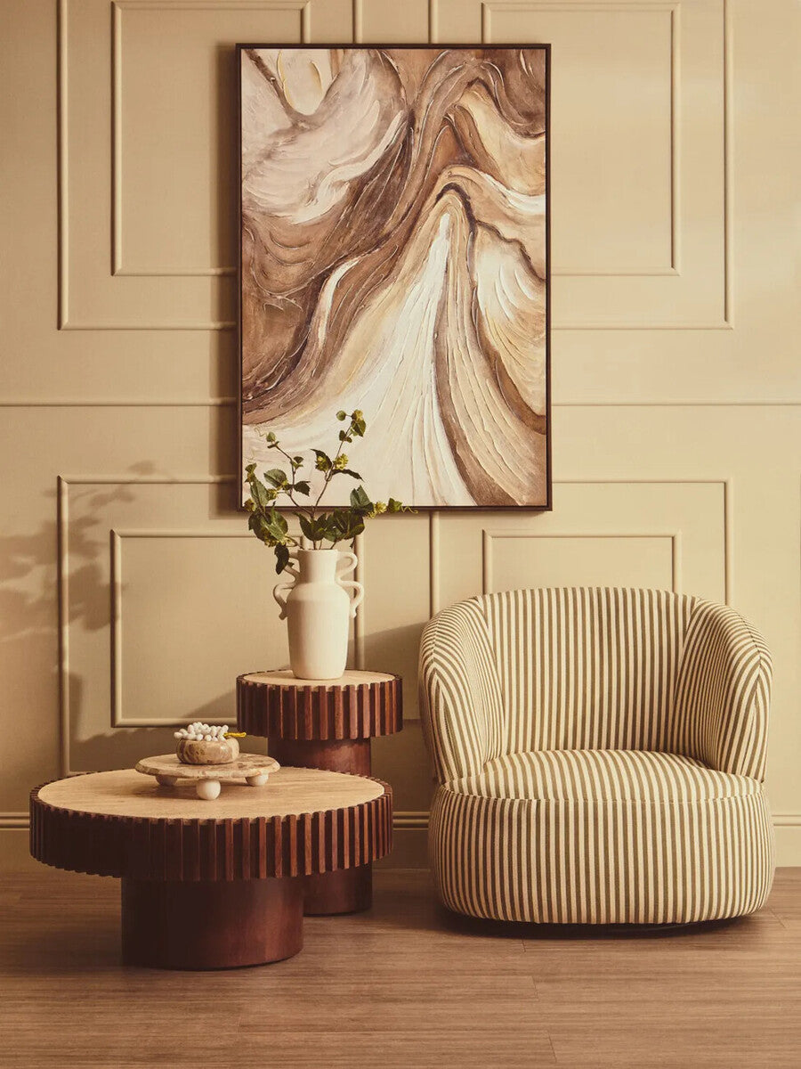 Neutral Abstract Textured Wall Art | Astratto