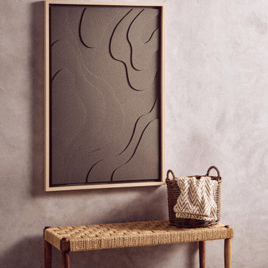 Astratto 3D Effect Green Wall Art