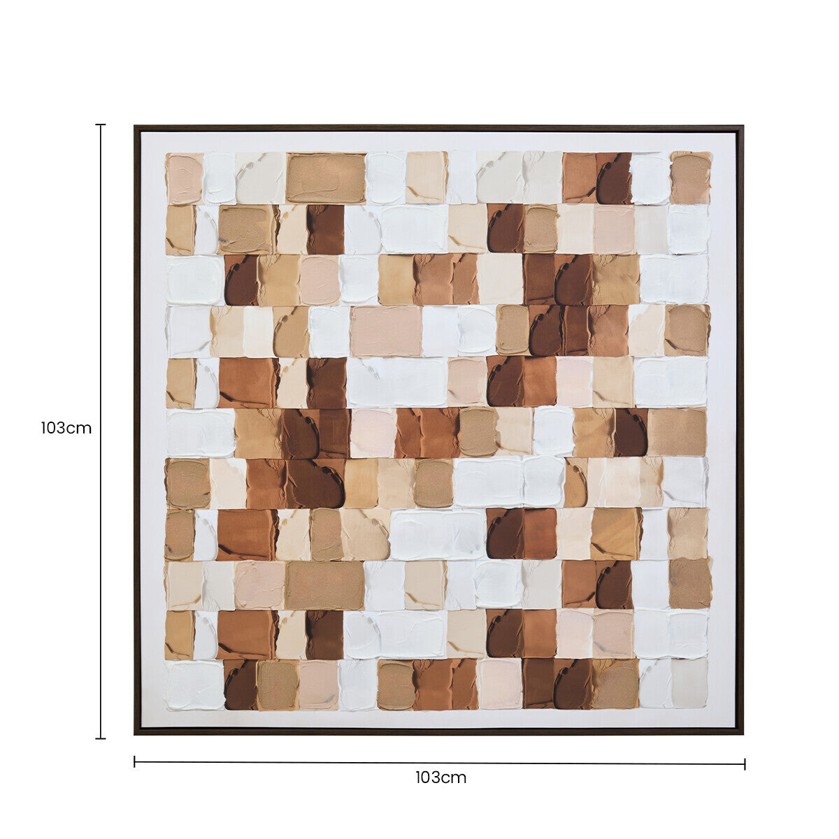 Textured Wall Art in Neutral Tones | Astratto