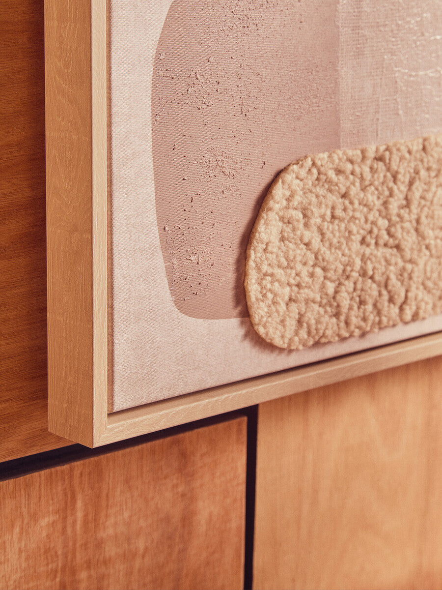 Astratto Set Of 2 Natural Textured Wall Art