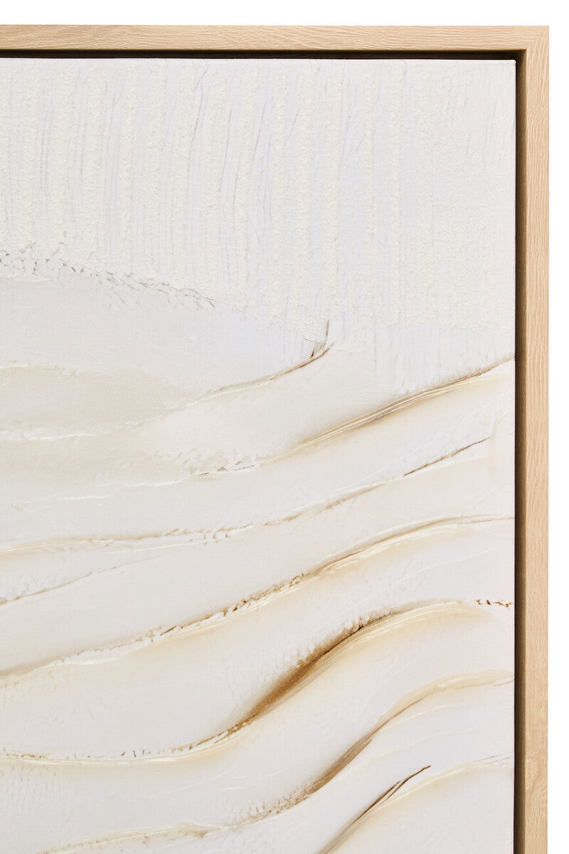 Astratto Cream Textured Wall Art