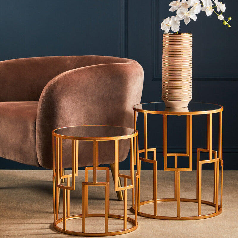 Avantis Set Of 2 Round Side Tables