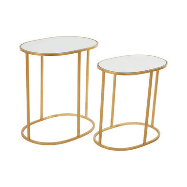Avantis Set Of 2 Oval Side Tables