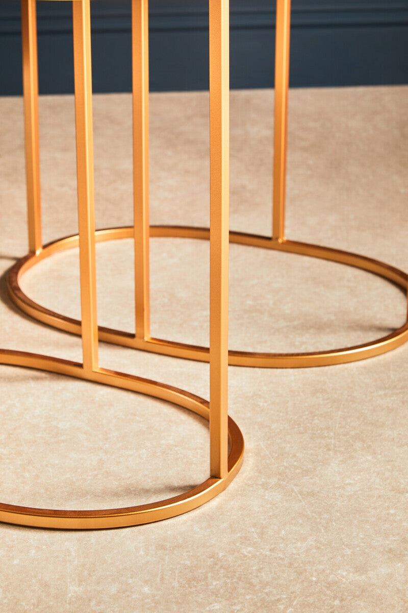 Avantis Set Of 2 Oval Side Tables