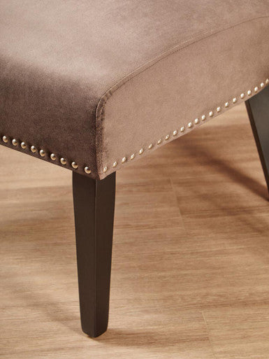Mink Winged Dining Chair | Kensington Townhouse