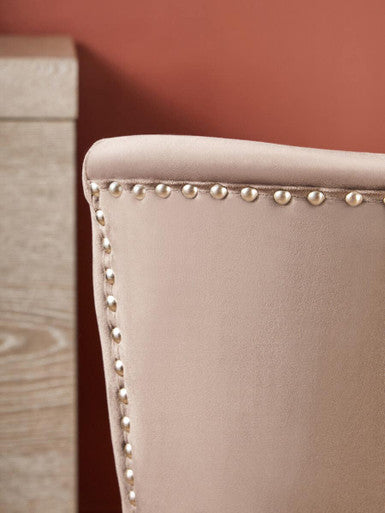 Mink Winged Dining Chair | Kensington Townhouse