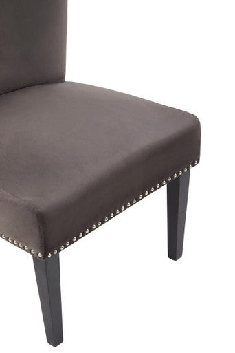 Mink Winged Dining Chair | Kensington Townhouse
