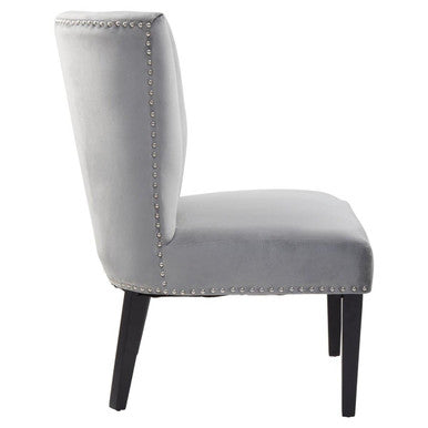 Grey Winged Dining Chair | Kensington Townhouse