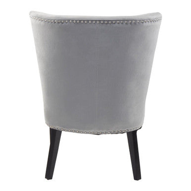 Grey Winged Dining Chair | Kensington Townhouse