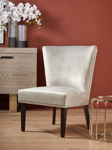 Kensington Townhouse Grey Winged Dining Chair