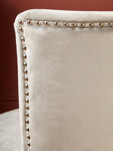 Grey Winged Dining Chair | Kensington Townhouse