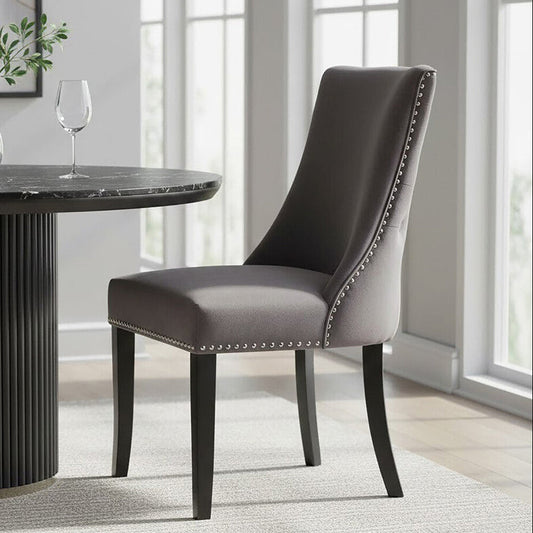 Kensington Townhouse Dark Grey Dining Chair