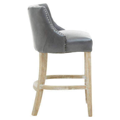 Kensington Townhouse Grey Hevea Bar Chair