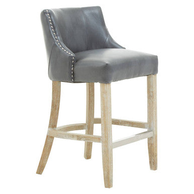 Kensington Townhouse Grey Hevea Bar Chair