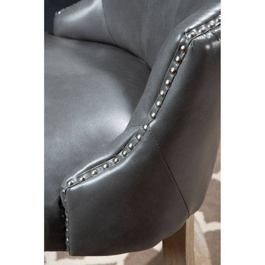 Kensington Townhouse Grey Hevea Bar Chair