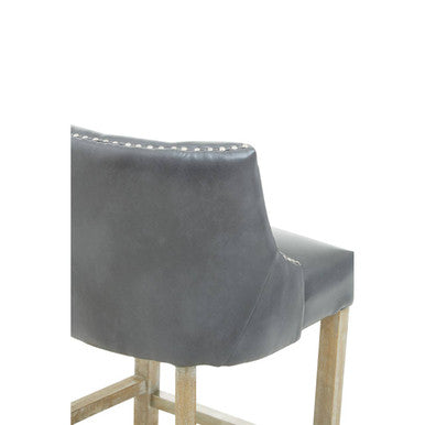 Kensington Townhouse Grey Hevea Bar Chair