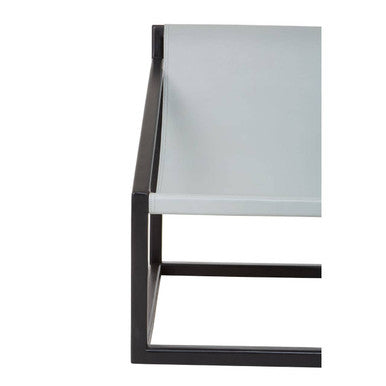 Kendari Grey Cow Leather Chair with Wood Frame
