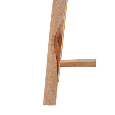 Kendari Brown Teak Wood Stool