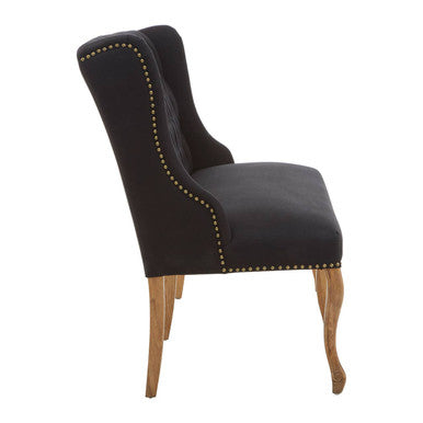 Harrison 2 Seat Black Bench