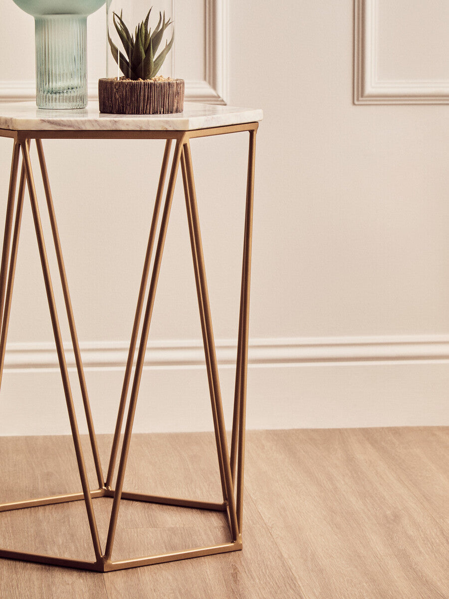 Shalimar Hexagonal Side Table