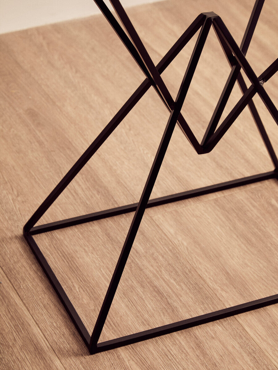 Shalimar Marble top Rectangular Side Table