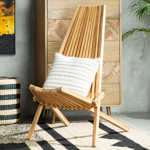 Manado Wooden Lounge Chair