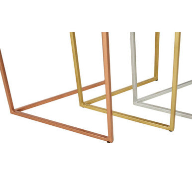 Rabia Nest Of 3 Hexagonal Side Table