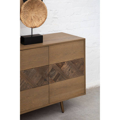 Oak and Elm Wood Sideboard | Salvar
