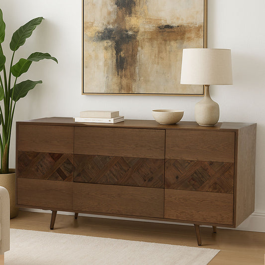 Oak and Elm Wood Sideboard | Salvar