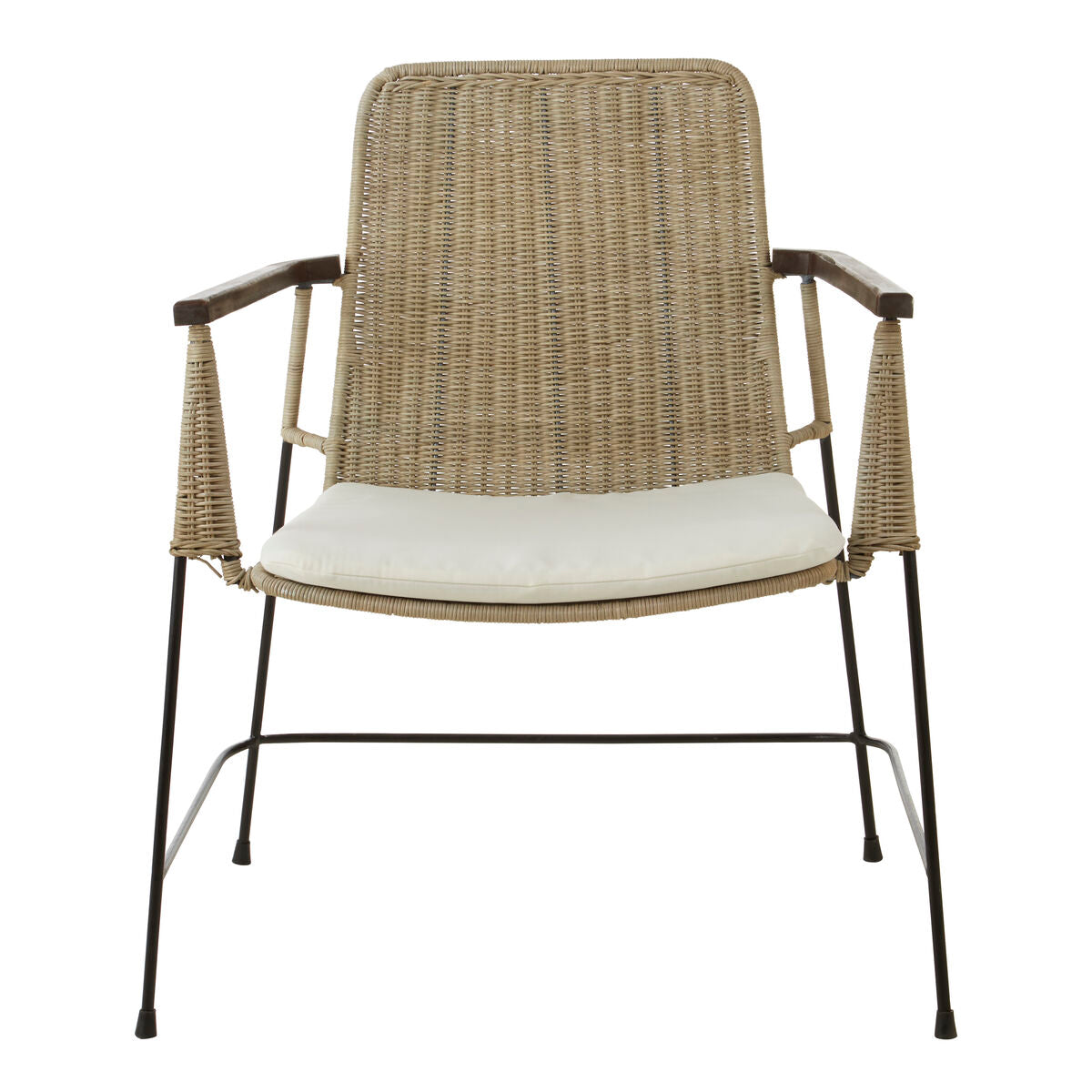 Manado Curved Design Natural Rattan Chair