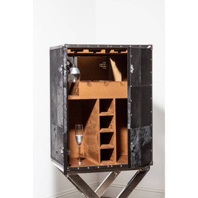 Kensington Townhouse Cross Base Drinks Cabinet