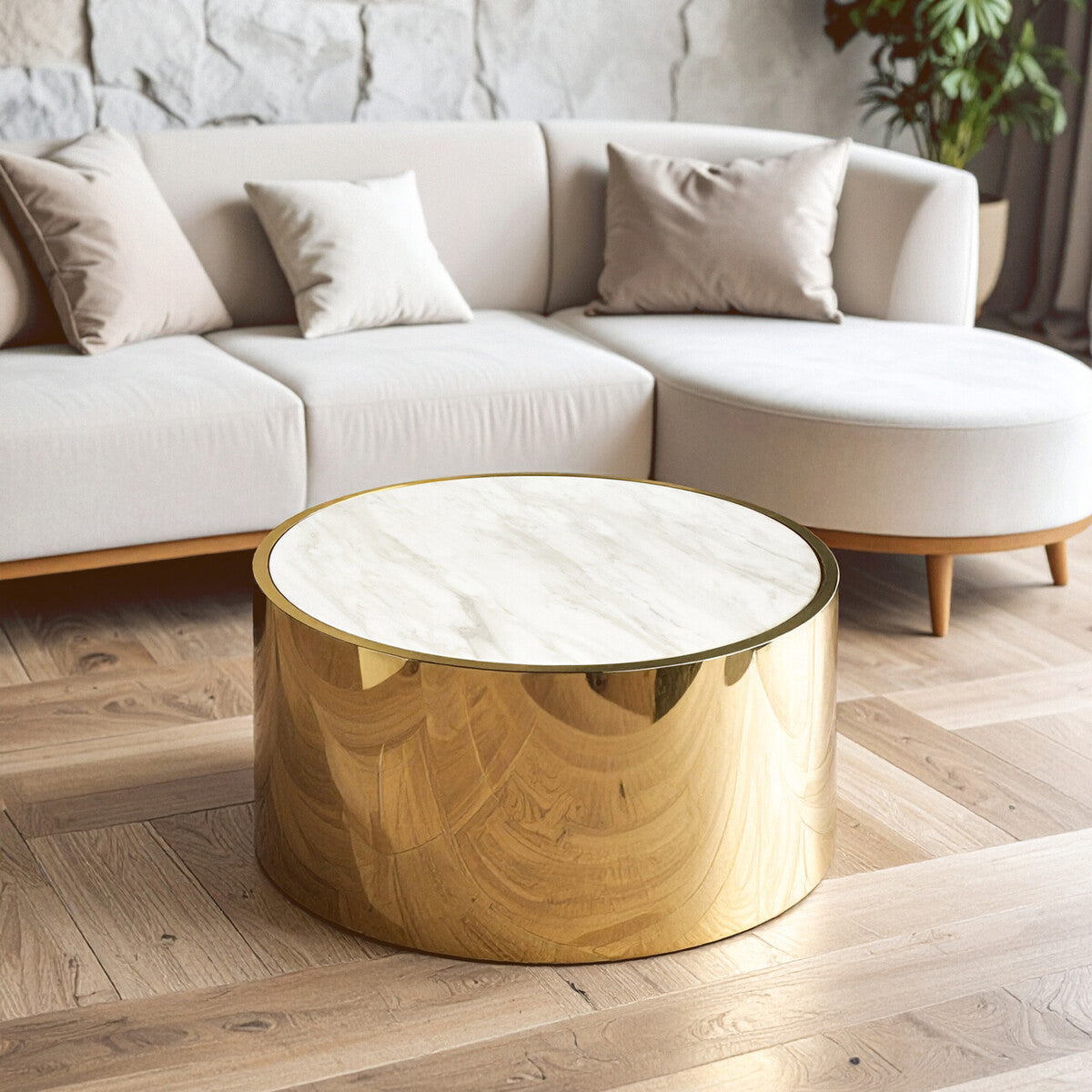 Carlox Round Coffee Table