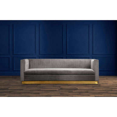 3 Seater Grey Sofa | Opal