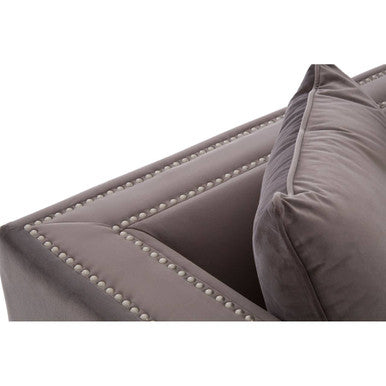 Sofia 2 Seat Viola Brown Sofa