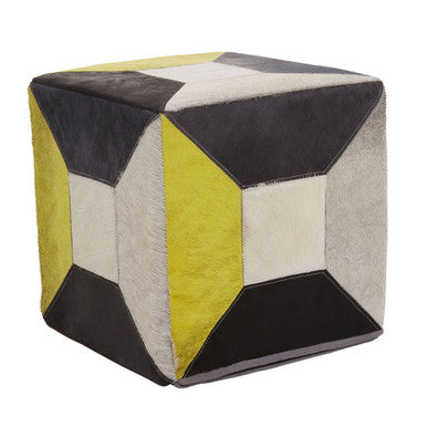 Safira Abstract Pouffe