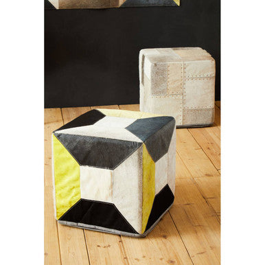 Safira Abstract Pouffe