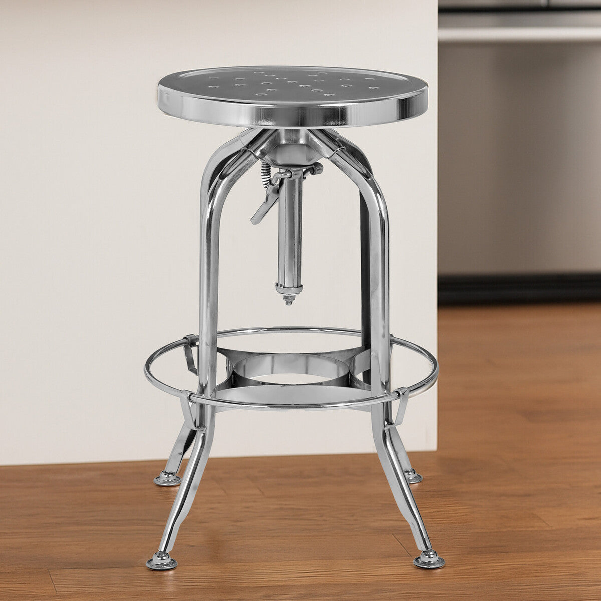 Gator Silver Adjustable Stool