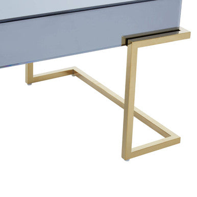 Kaso Gold and Grey Coffee Table
